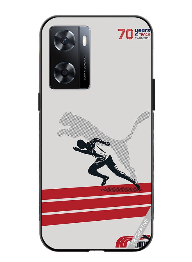 VR CREATIVE Protective Case Cover For OnePlus Nord N20 SE Puma Runner Design Multicolour - Image 1