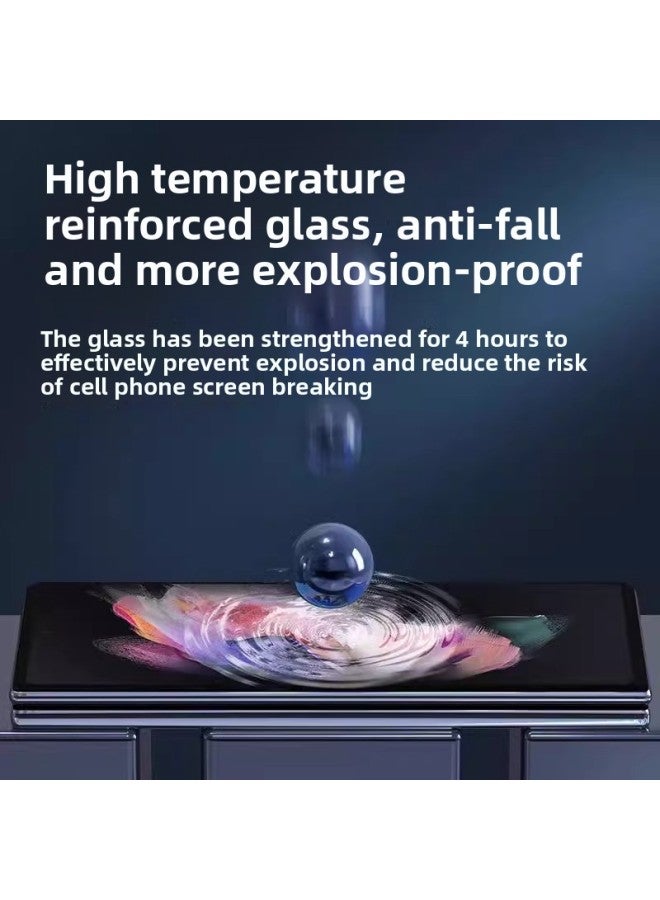 JoeSky For Samsung S24Ultra Tempered Film 3D Full Adhesive HD GalaxyS23/22/21Ultra Film-Color:Supreme Full Plastic Film [full Screen Dustproof/original Screen Feel/electroplating Af/high Aluminum Glass]-Size:Samsung 24 Ultra (ultrasonic Fingerprint Unlocking)  - Image 4