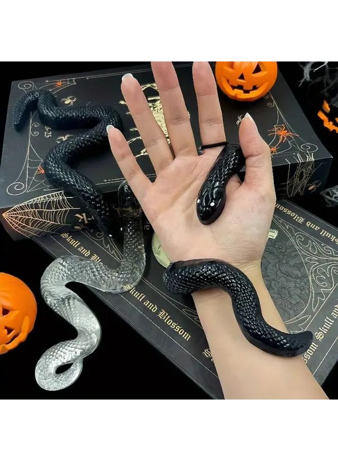 1pc Small Snake Squeezing Toy Halloween Prank Fun Party Gift - Image 5