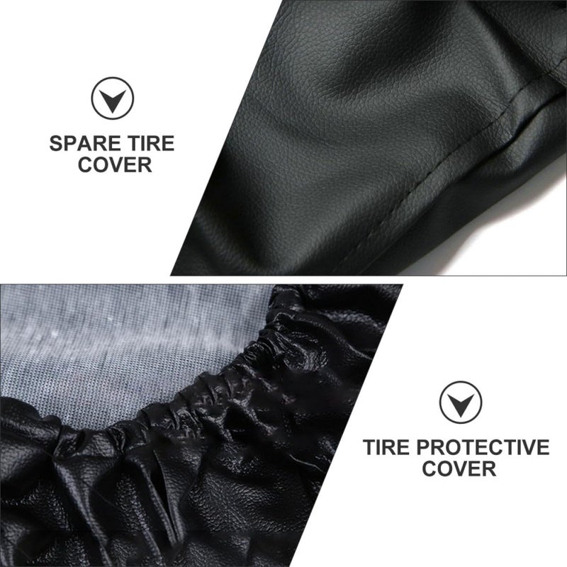 Universal Fit 68Cm 14 Inch PVC Spare Tire Cover Waterproof Rainproof Sun Protection - Image 4