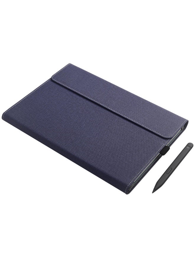 عام متوافق مع مايكروسوفت سيرفس برو 12 بوصة 2025، حافظة لوحية واقية، غطاء كم قائم من جلد PU بقشرة صلبة. - Image 2