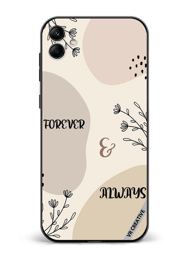VR CREATIVE Protective Case Cover For Samsung Galaxy A04 Forever And Always Design Multicolour - Image 1
