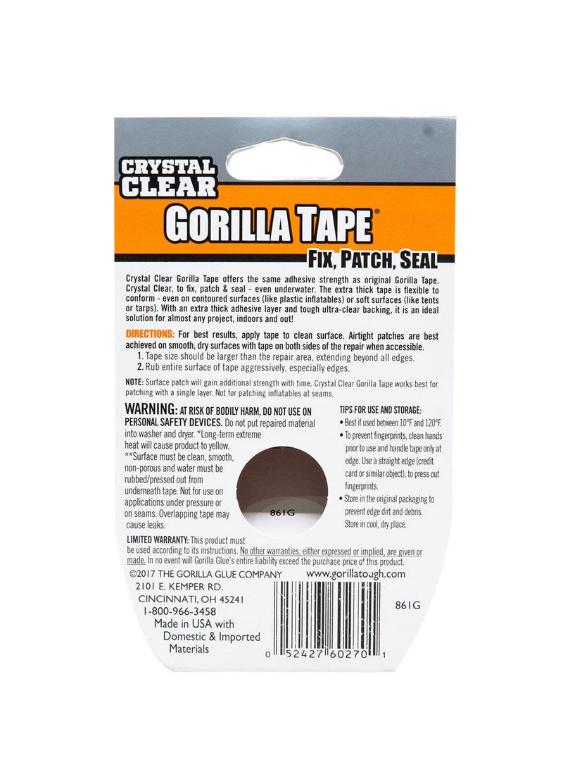 Gorilla - Gorilla Clear Repair Tape 9 Yard - Image 1