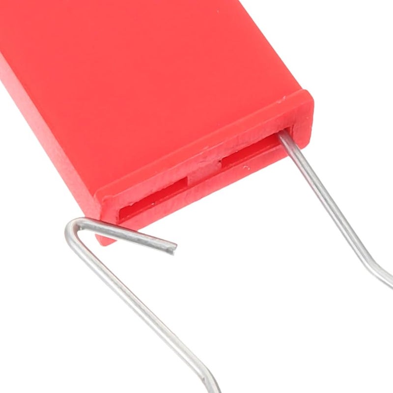 50 Pcs Red Iron Wire Tamper Evident Security Padlocks Hanging Lock Seals for Logistics Cargo Protection - Image 5