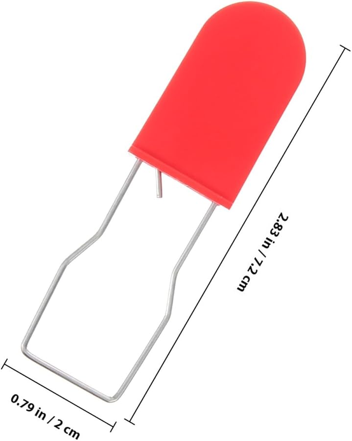 50 Pcs Red Iron Wire Tamper Evident Security Padlocks Hanging Lock Seals for Logistics Cargo Protection - Image 3