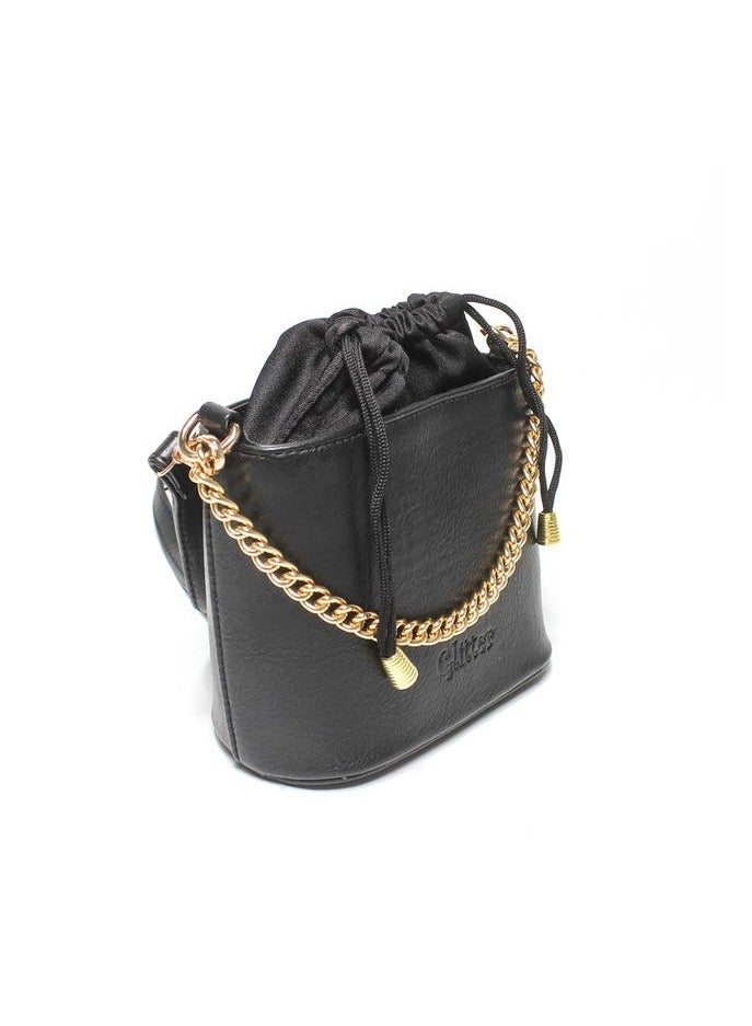 Glitter Women Bag - Black - Image 2