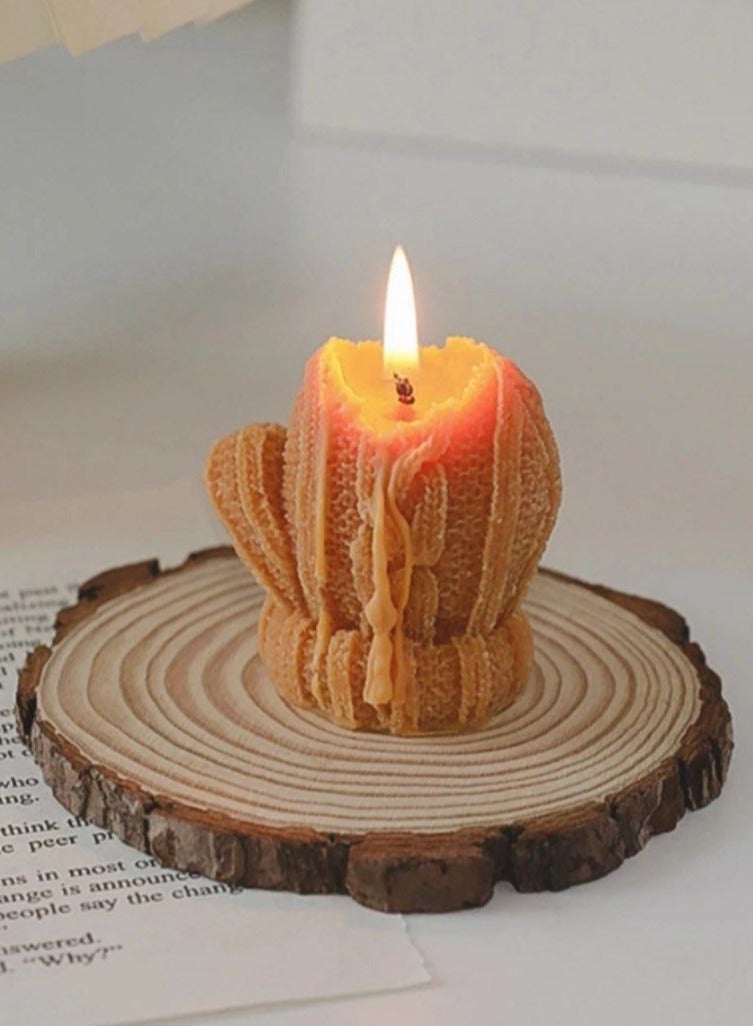 طقم كوستر خشب طبيعي 🪵 – 5 قطع - Image 1