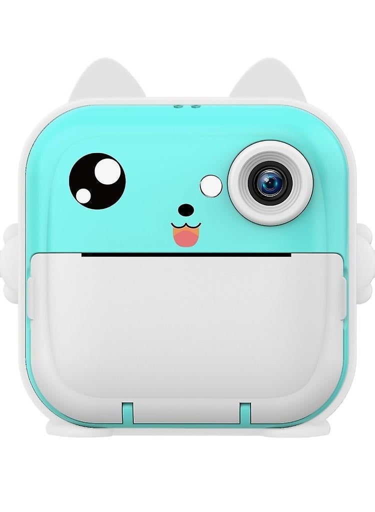 Portable Paper Film Zero Ink Instant Printing Selfie Thermal Camera Children Cameras Girls Boys Toys Photo Video Recording MP3 Player Multi-function Camera - Image 1
