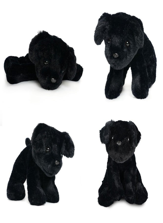 WEIGEDU Dog Puppy Stuffed Animal, Puppy Dog Plush Toy, 7.9" (Black) - Image 5
