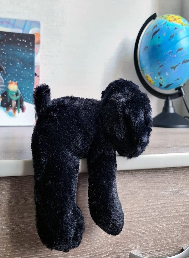 WEIGEDU Dog Puppy Stuffed Animal, Puppy Dog Plush Toy, 7.9" (Black) - Image 3
