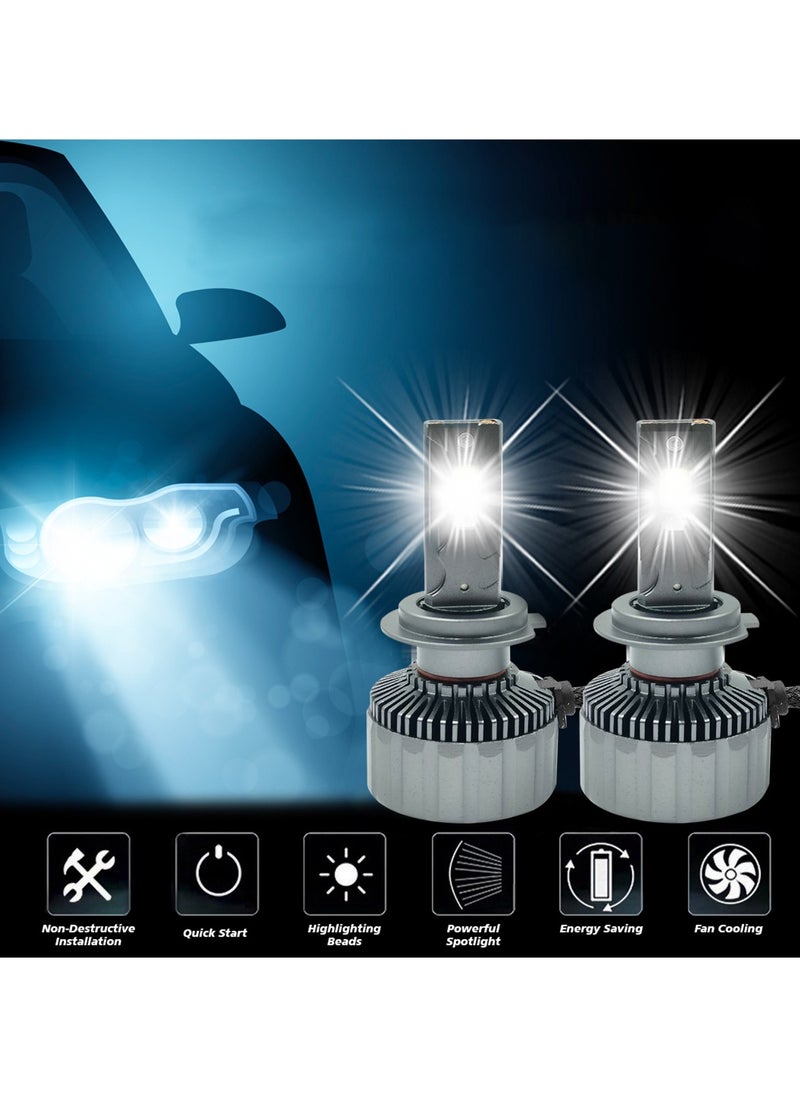SPIDER - Car LED Headlight Bulb H7 Canbus Car Head Light Bulb 550000 LED Super Power 95000LM SP150 W150 NEW SPIDER PLUS - Image 1