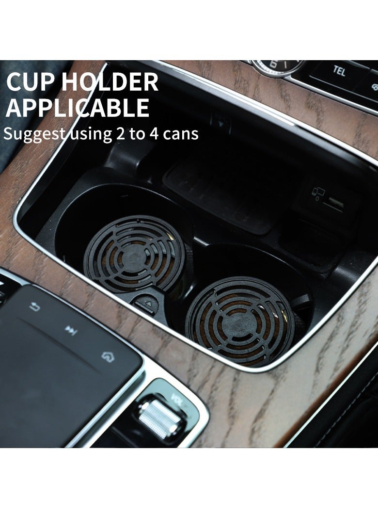 تشيري معطر الجو المعلب ومعادل الروائح، علبة مقاومة للانسكاب للمنزل والسيارات، معطرة بالليمون، 1.5 أونصة لكل علبة - Image 2