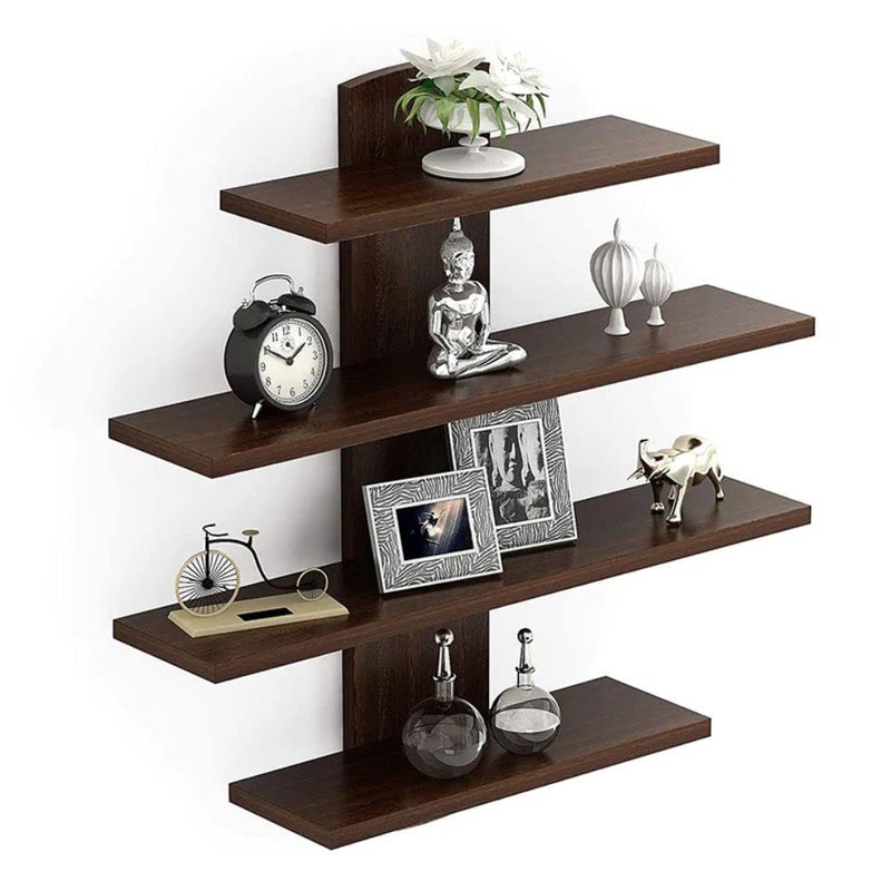 Priti - Engineered Wood Lifestyle Wall Shelf/Bookshelf/Display Rack - Image 5