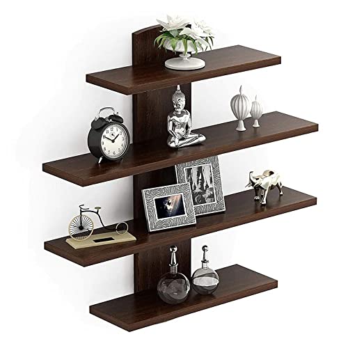 Priti - Engineered Wood Lifestyle Wall Shelf/Bookshelf/Display Rack - Image 1