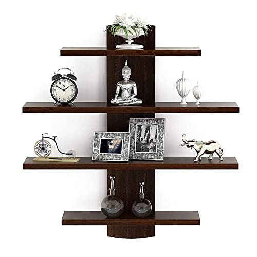 Priti - Engineered Wood Lifestyle Wall Shelf/Bookshelf/Display Rack - Image 2