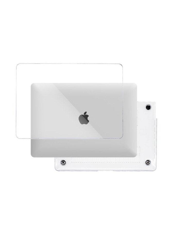 Protective Case For Macbookpro Air1314 Computer Frosted Crystal Shell Digital Computer/macbook Protective Cover-Color:(Openwork) Gray-Applicable Model:M2 M3 2022 Air13（A2681/A3113）