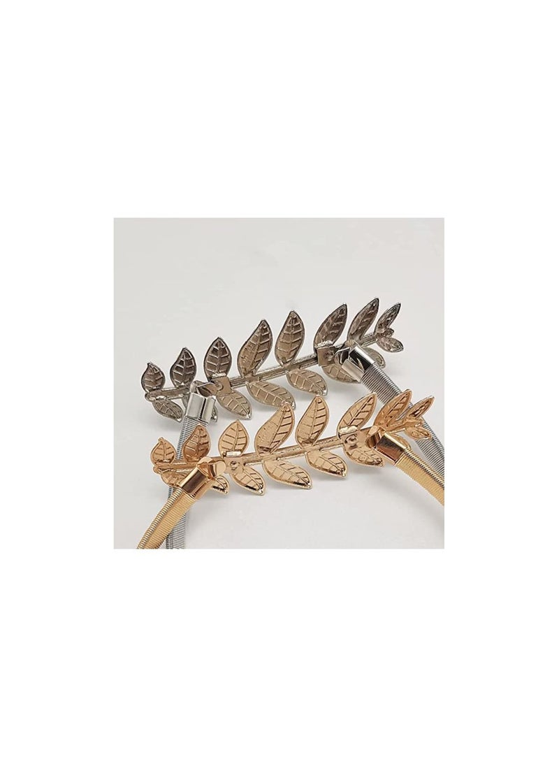 Spaceshoop Curtain Buckle1pc Metal Pearl Elk Leaves Curtain Clip Curtains Holders Buckle Clips Curtain Accessories Home Decor Decorations Tools Gold Feather  - Image 3