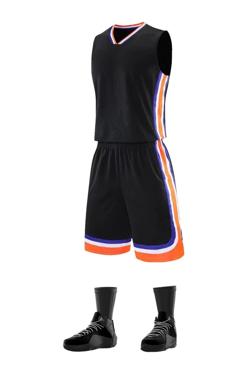 Children'S Summer Training Camp Basketball Uniform Set Kindergarten Jersey Printed Quick-Drying Basketball Vest Sportswear - Image 1