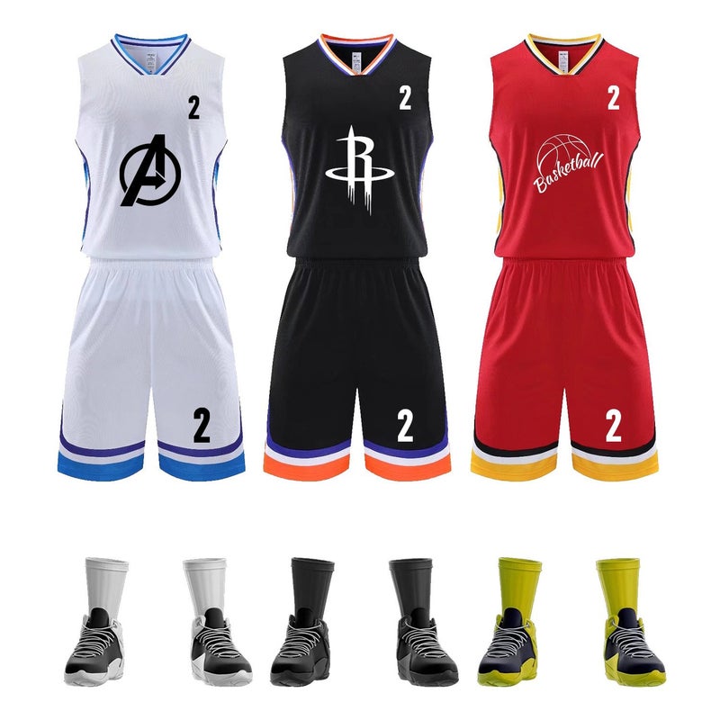 Children'S Summer Training Camp Basketball Uniform Set Kindergarten Jersey Printed Quick-Drying Basketball Vest Sportswear - Image 4