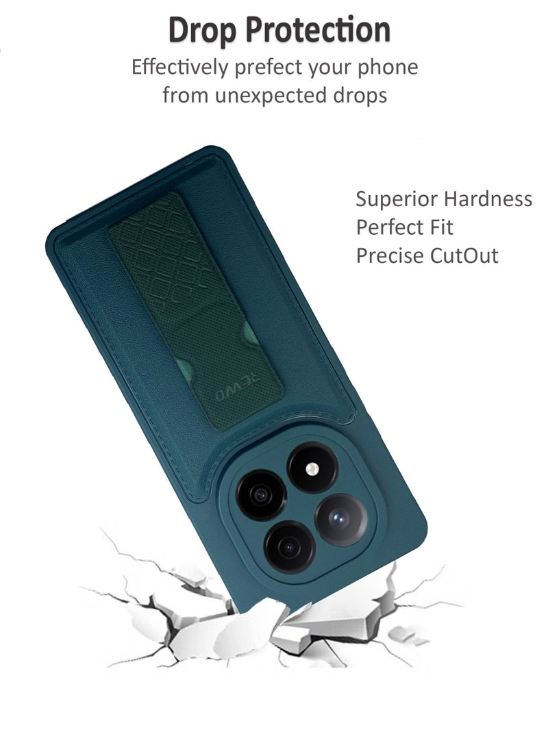 Waldic Xiaomi Redmi Note 14 Pro Plus 5G Premium Case | Premium Silicone  Case Cover Designed for Xiaomi Redmi Note 14 Pro Plus 5G | Xiaomi Redmi Note 14 Pro Plus 5G Case Camera and Drop Protection Thin Protective Back Cover Case for Xiaomi Redmi Note 14 Pro Plus 5G - Green - Image 4