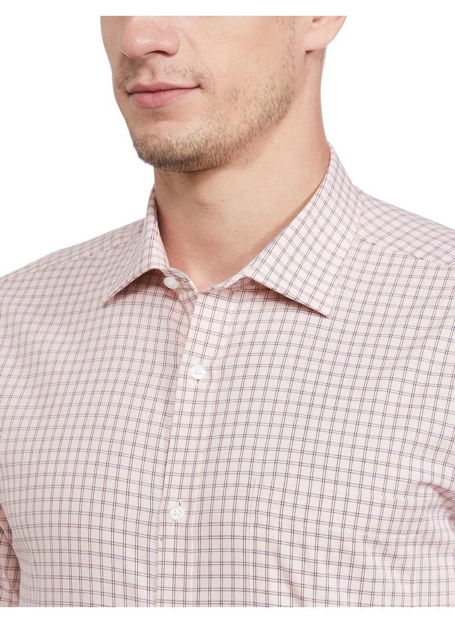 بارك أفينيو - قميص بارك أفينيو رجالي بقصّة Slim Fit (PMSX17101-E4_برتقالي متوسط، مقاس 42) - Image 1
