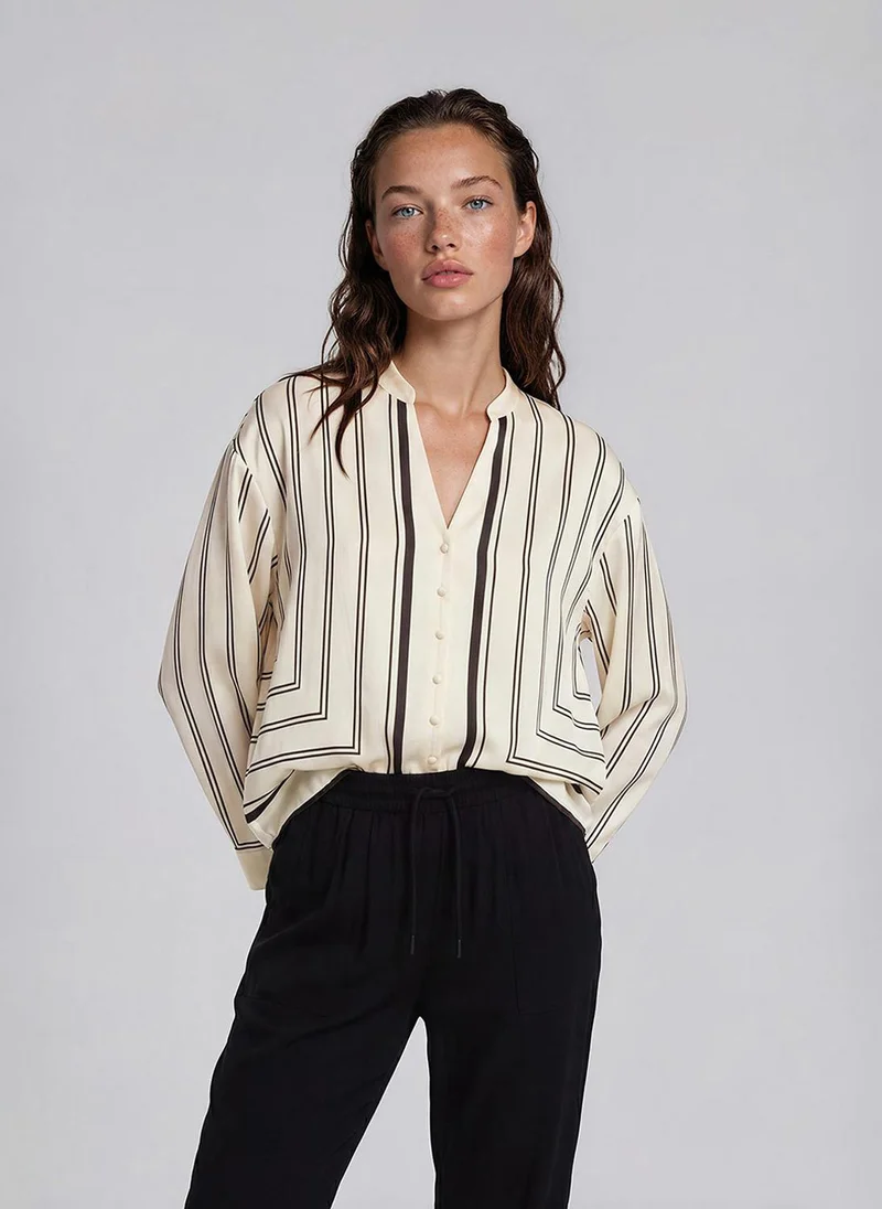 Vero Moda  Women's VMEVINA Long Sleeve Woven Shirt for Women | Best Price UAE
