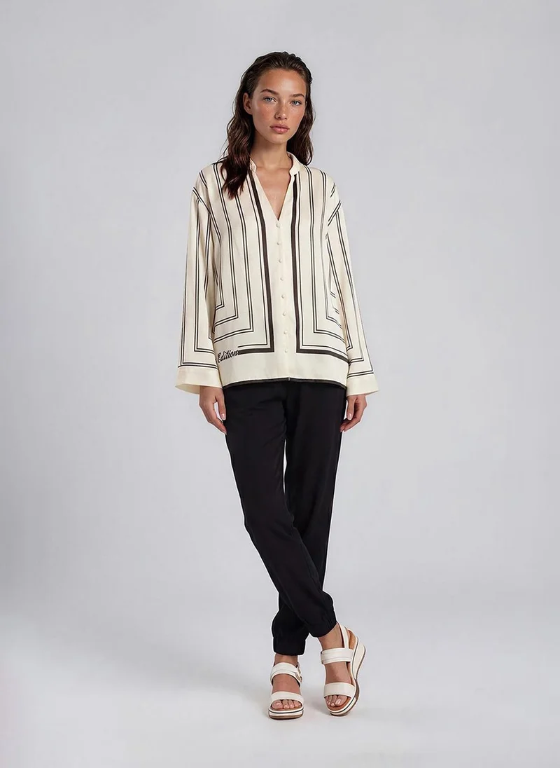 Women's VMEVINA Long Sleeve Woven Shirt