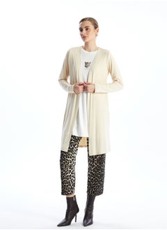 LC WAIKIKI Plain Women's Combed Cotton Cardigan  - Image 2