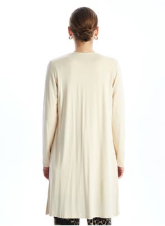 LC WAIKIKI Plain Women's Combed Cotton Cardigan  - Image 4
