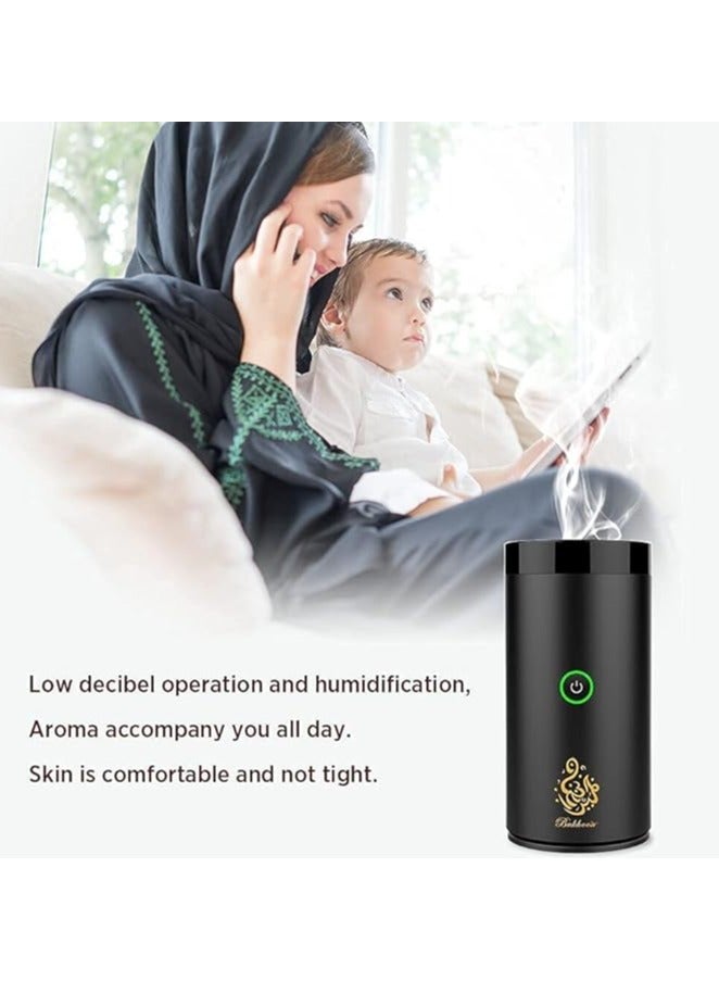 Electric USB Rechargeable Incense Burner Black - Image 3