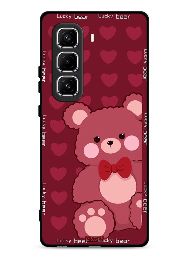 Tolwak Infinix Hot 50 Pro Plus 4G Protective Case Cover Lucky Bear - Image 1