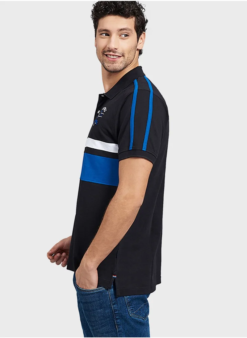 بيفرلي هيلز بولو كلوب Color Block Polo