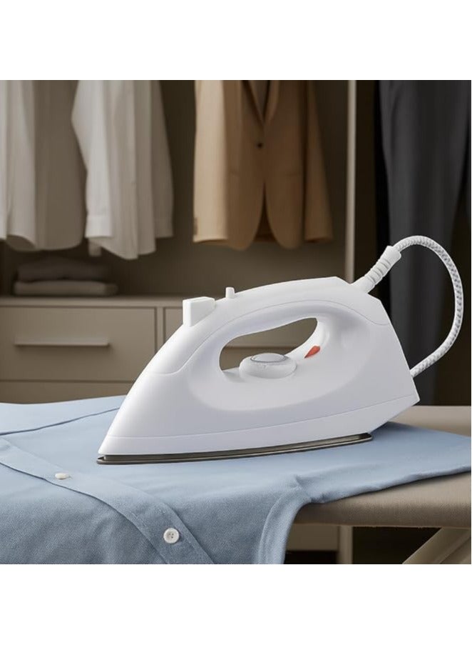 سوبر ويف كاوية ملابس كهربائية بقدرة 1000 واط بسطح تيفلون غير لاصق | مزودة بخاصية الرش و حماية من الحرارة الزائدة | تصميم مدمج عملي للاستخدام المنزلي والسفر - Image 2