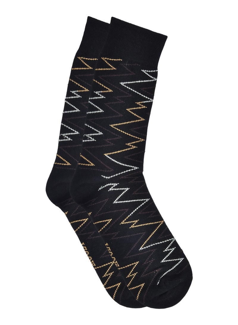 مودي سوكس جوارب رجالية كاجوال من موديز MM-2302-P3 مصنوعة من القطن تسمح بمرور الهواء (عبوة من 3 قطع، ألوان متنوعة) 40-45 (EU). - Image 3