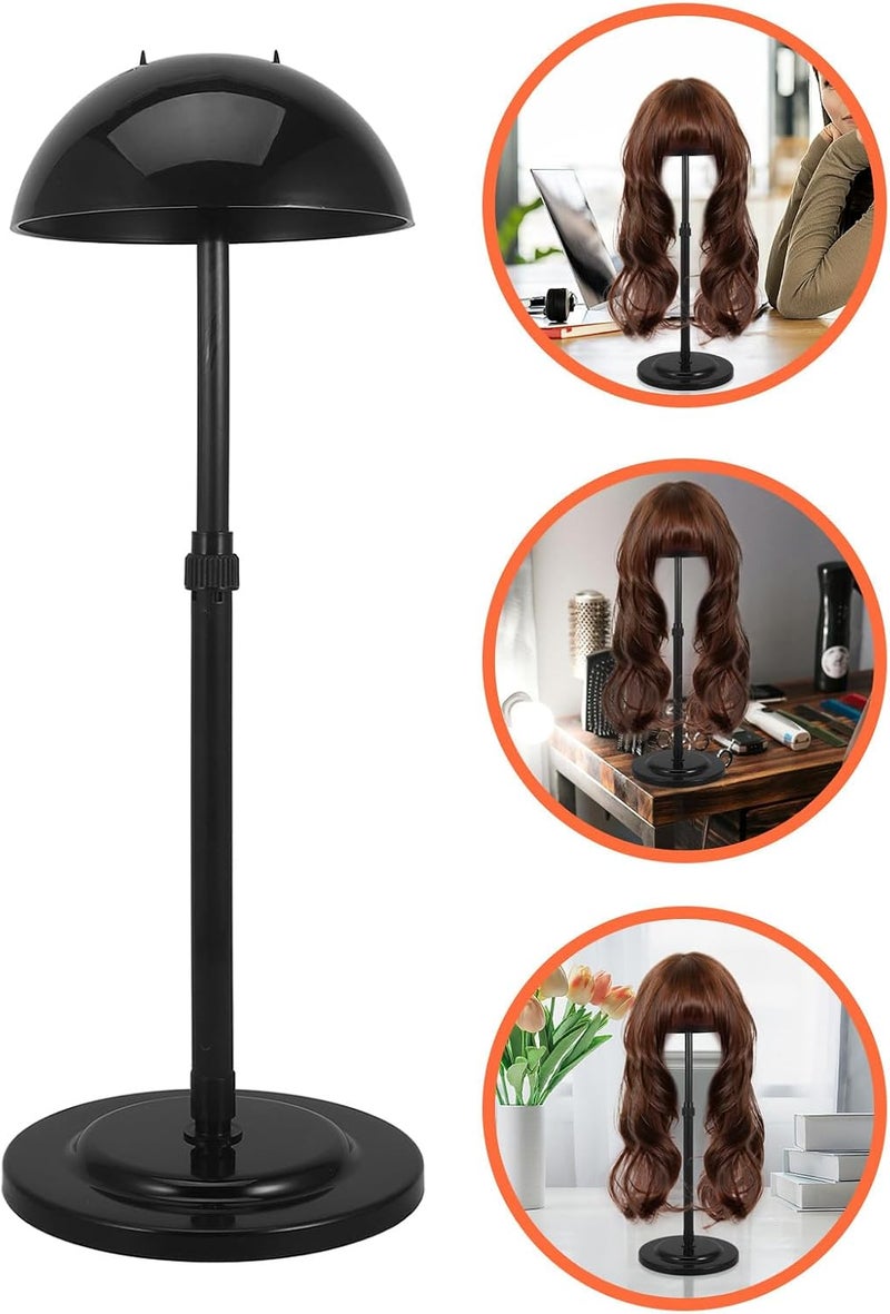 All-in-one local deliver plan Adjustable Black Wig Stand and Hat Display Rack for Multiple Wigs for Styling and Storage in Beauty Salons and Home Use KSA market compliant quality Multi-price design picks All usage compatible Transit damage minimized design Certified stocked merchandise Multi-use detailed build Wear resistant upgraded material Multi-demand compliant quality Hardness boosted processed substance Strategic warehouse site Fast intercity distribution Varied dimensions Bulk order available stock Multi-category warehouse equip All user group compatible Affordable trusted craftsmanship Sand resistant Demand-based stock planning Periodic stock arrangement One piece build Moisture wear upgraded quality Diverse purchase plan Assorted color options Advanced compact design - Image 2