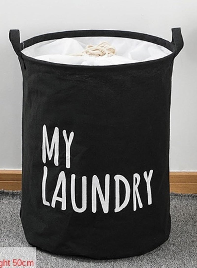 رولستيمي دلو تخزين متعدد الوظائف أسود/أبيض 35x45 سم - Image 2