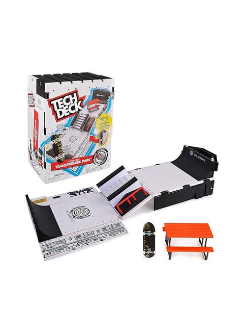 Tech Deck, The Berrics Transforming Park, X-connect Park Creator, 76cm-wide Foldable Playset With Storage And Exclusive Fingerboard
