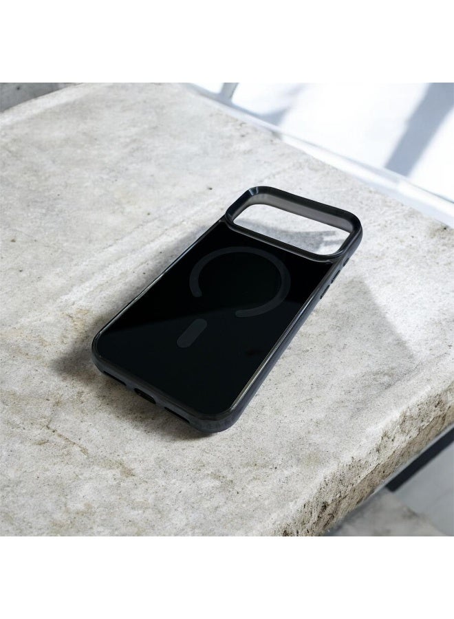 جراب لموبايل ايفون  Pro 17 ماج سيف  يدعم الشحن اللاسلكي المغناطيسي، حماية ضد الصدمات، مقاوم للخدش لموبايل  iPhone Pro 17 - أسود - Image 2