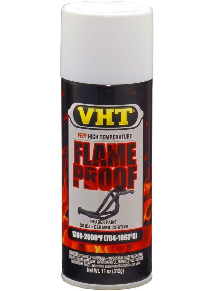 VHT طلاء مقاوم للنار VHT SP118 طلاء رذاذ عالي الحرارة - أبيض - 11 أونصة علبة رذاذ - Image 2
