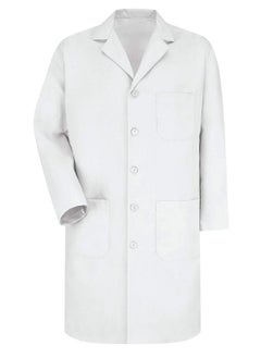 International Uniform L.L.C Professional Lab Coat for Unisex Full Sleeve Poly Cotton Long Medical Coat  - Image 1