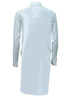 International Uniform L.L.C Professional Lab Coat for Unisex Full Sleeve Poly Cotton Long Medical Coat  - Image 2