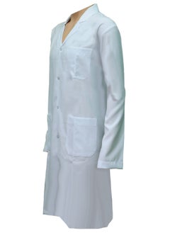 International Uniform L.L.C Professional Lab Coat for Unisex Full Sleeve Poly Cotton Long Medical Coat  - Image 3