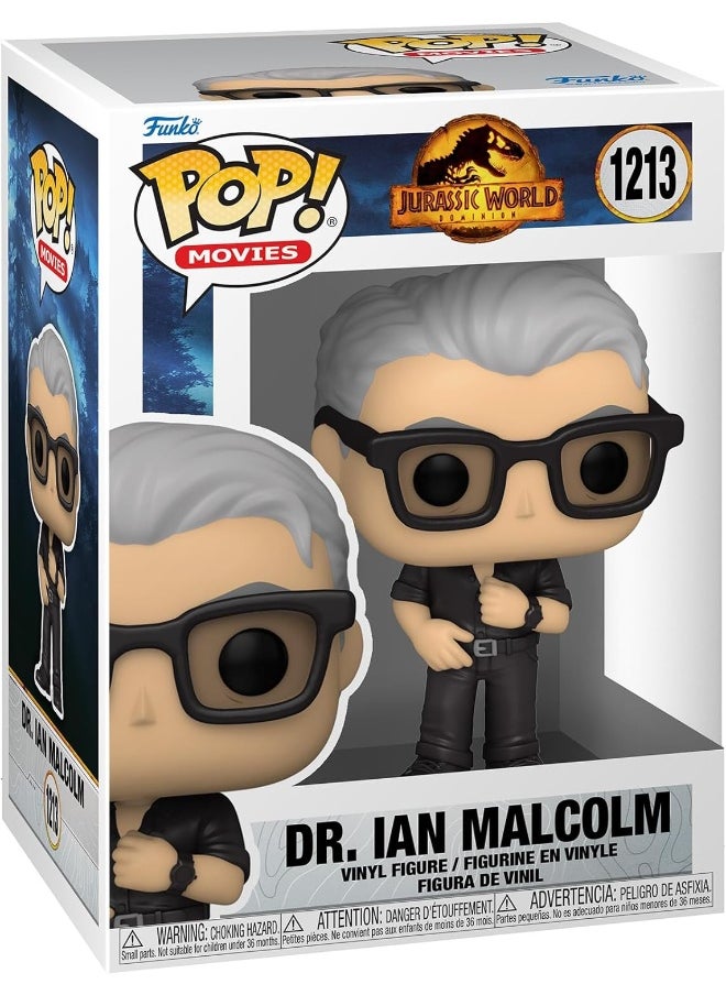 Funko Funko POP! Movies: JW3 - Dr. Ian Malcolm - Jurassic World 3 - Collectable Vinyl Figure  - Image 1