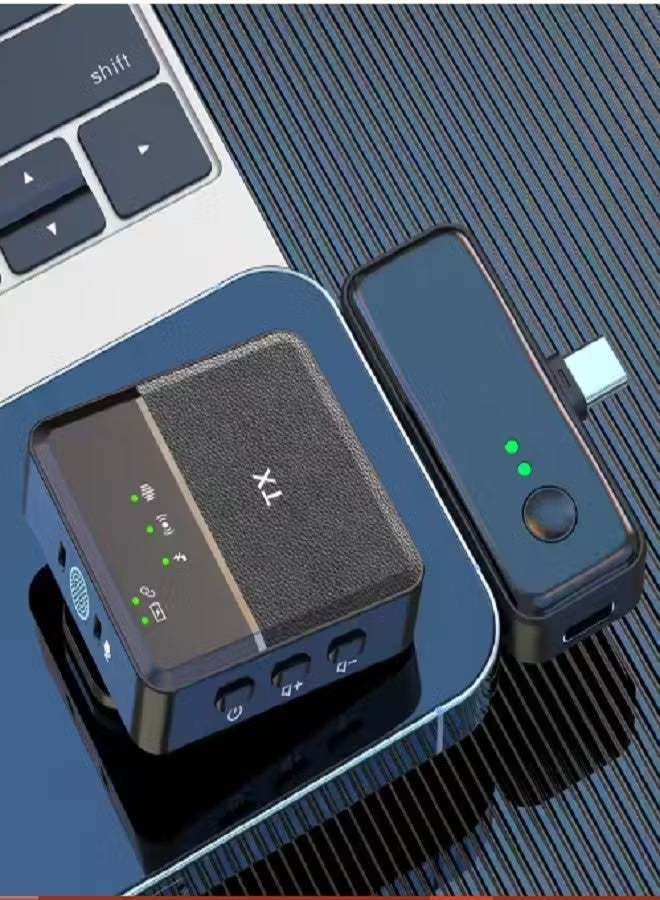 SX31 3-in-1 Multifunction Wireless Microphone with Type-C, Lightning & 3.5mm Receiver | Noise Reduction, 4 Recording Modes, Low Latency & 10-Hour Battery Life - Image 5