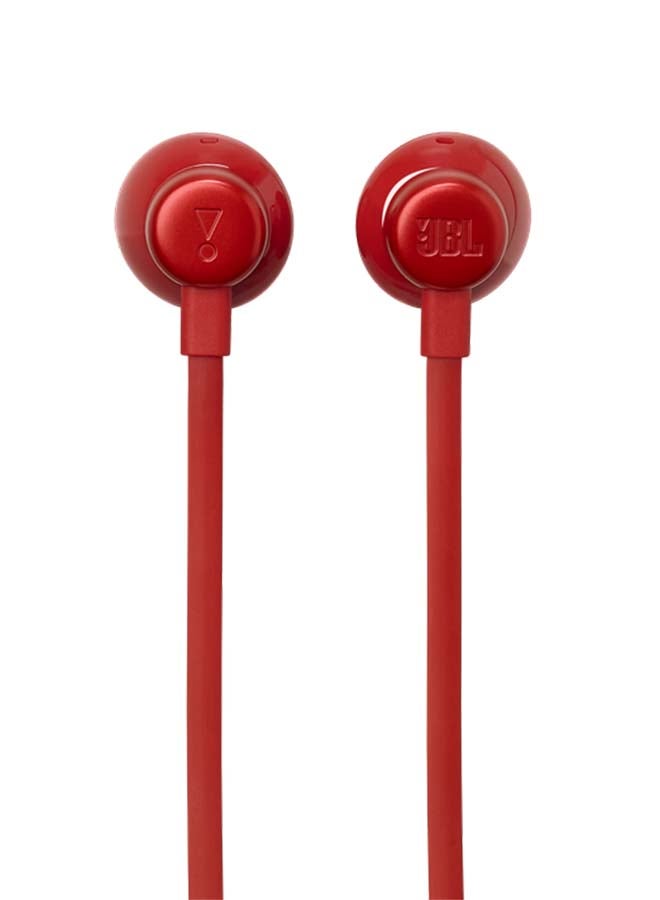 JBL Tune 305C USB-C Wired Hi-Res In-Ear Headphones Red - Image 1