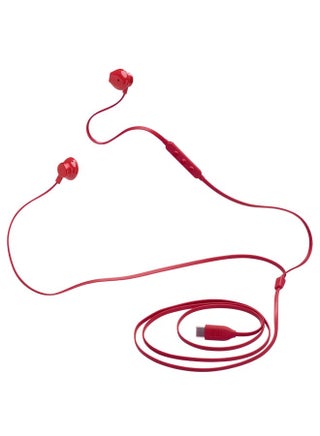 Tune 305C USB-C Wired Hi-Res In-Ear Headphones Red - view 5