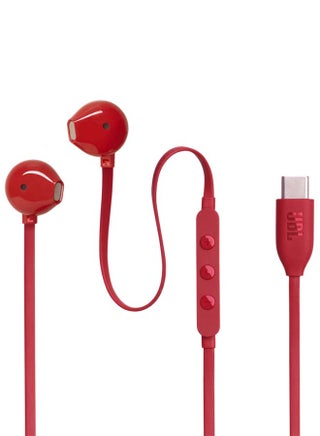 Tune 305C USB-C Wired Hi-Res In-Ear Headphones Red - view 3