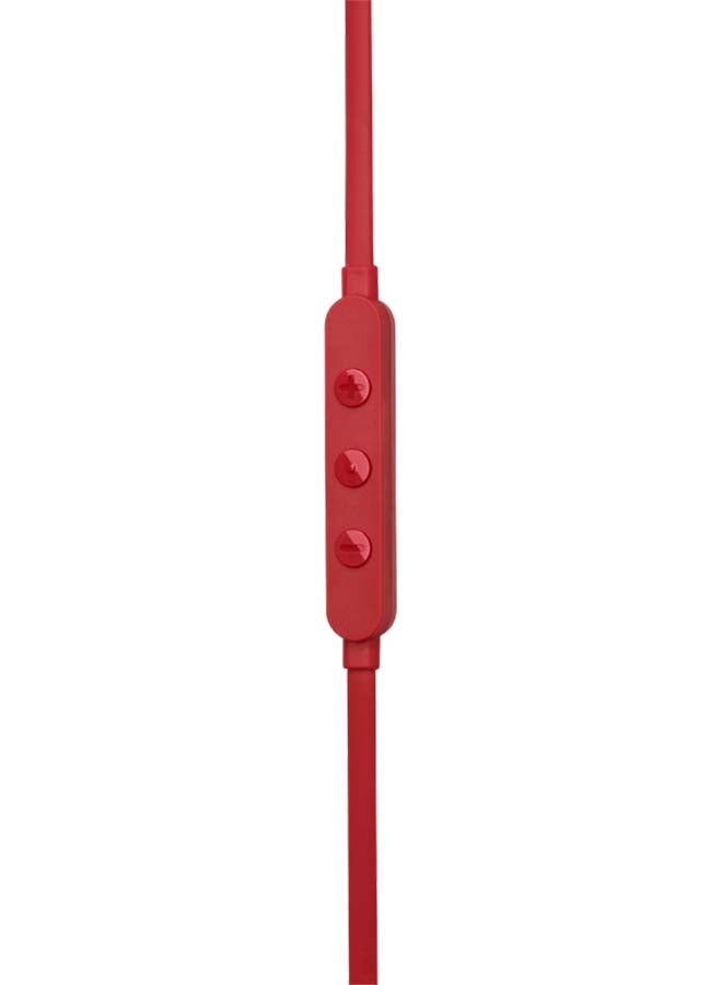 JBL Tune 305C USB-C Wired Hi-Res In-Ear Headphones Red - Image 4