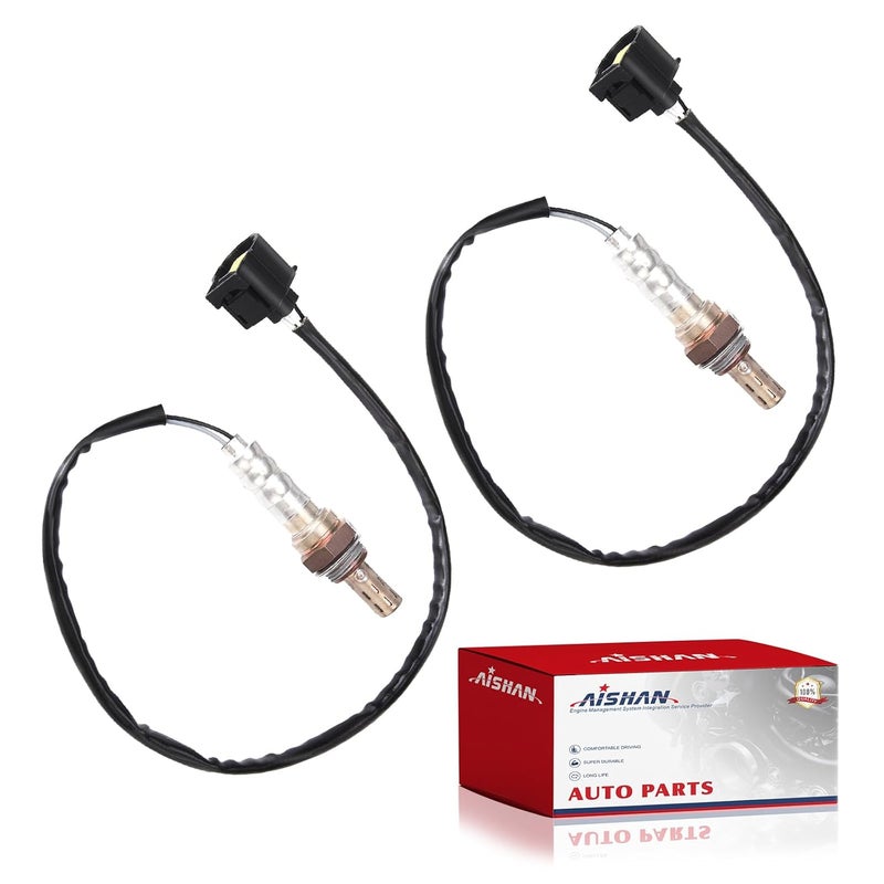 AISHAN Set of 2 O2 Oxygen Sensor Replacement for Jeep, Chrysler, Dodge, VW, and Mitsubishi - Image 1