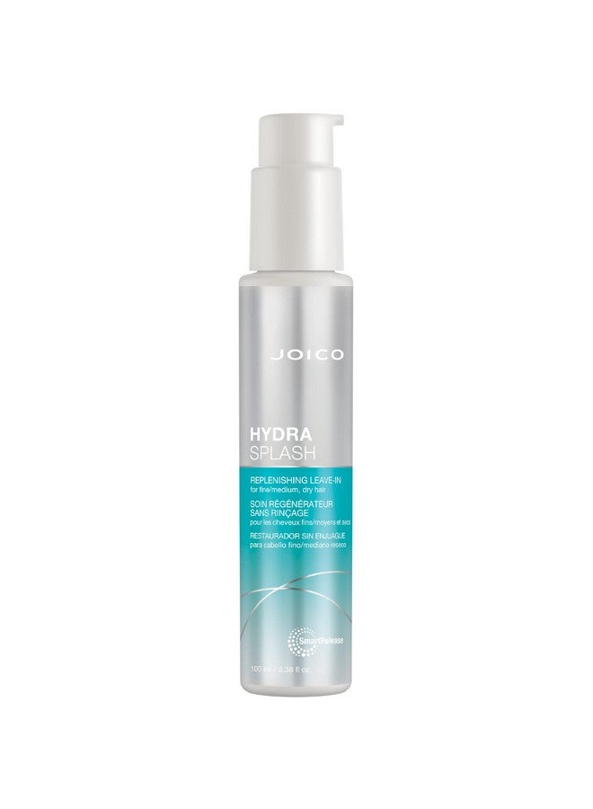 JOICO Hydrasplash Replenishing Leavein ; For Fine Medium Dry Hair ; Boost Shine & Softness ; Tame Frizz & Hydrate ; With Sea Kelp & Coconut Water ; 3.38 Fl Oz - Image 1